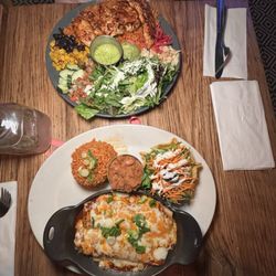 3 Amigos - Pollo chipotle & chicken enchilada
