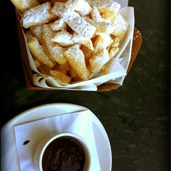 Solbar - Donuts with chocolate fondue - New American Near Me - Calistoga, California Solbar - Donuts with chocolate fondue - New American Near Me - Calistoga, California