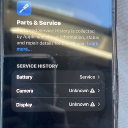 This is what my settings say after I fixed my screen at this shop just a heads up