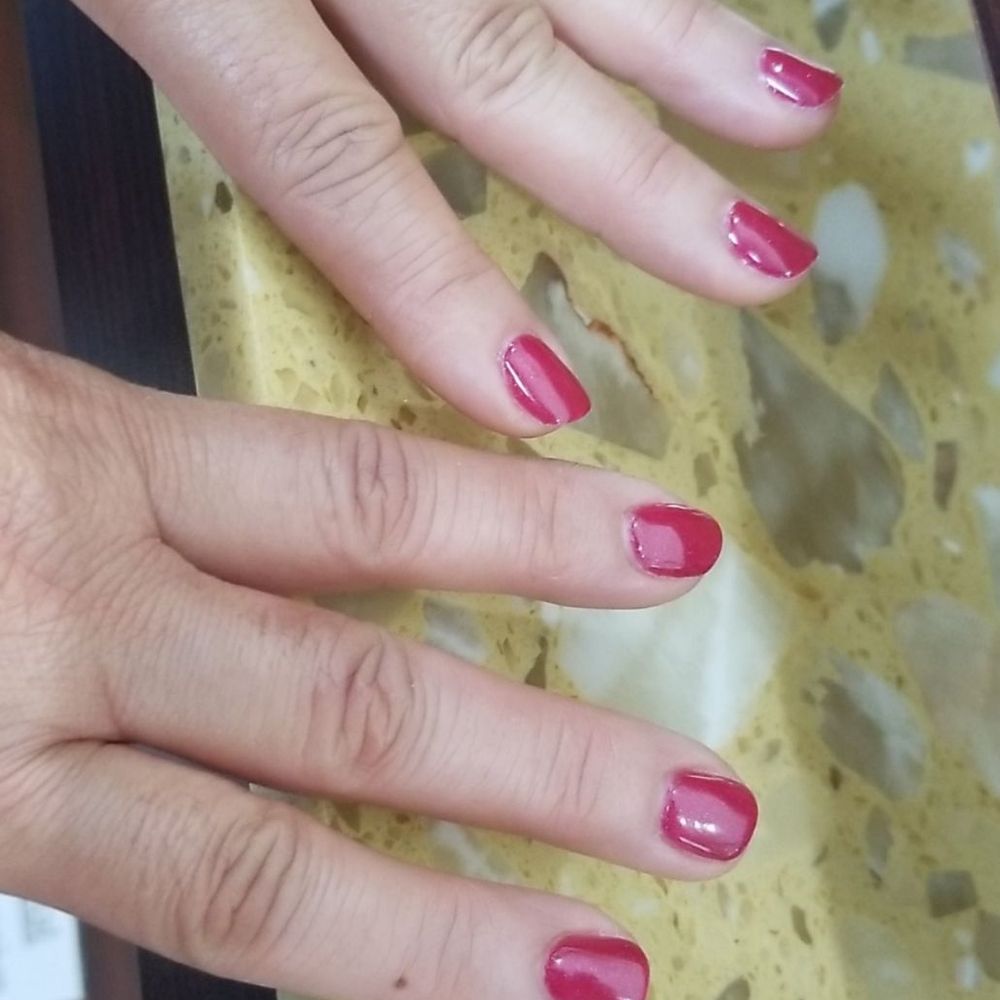 KB Nails - My mom's gel manicure. - Nail Salons Near Me - Sacramento, California KB Nails - My mom's gel manicure. - Nail Salons Near Me - Sacramento, California