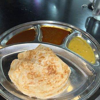 Mamak Malaysian Restaurant - R4. Roti Canai with Curry Sauce - Malaysian Near Me - Sugar Land, Texas Mamak Malaysian Restaurant - R4. Roti Canai with Curry Sauce - Malaysian Near Me - Sugar Land, Texas