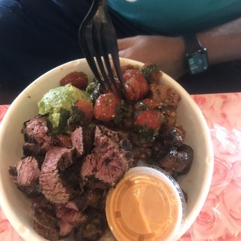 Fresh Kitchen - Bowl 4 = 2 bases, 2 veggies, 2 proteins, 1 sauce Avocado as an extra - New American Near Me - Davie, Florida Fresh Kitchen - Bowl 4 = 2 bases, 2 veggies, 2 proteins, 1 sauce Avocado as an extra - New American Near Me - Davie, Florida