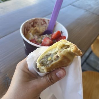 Acai Republic - Empanada Beef, The Hawaiian - Acai Bowls Near Me - San Clemente, California Acai Republic - Empanada Beef, The Hawaiian - Acai Bowls Near Me - San Clemente, California