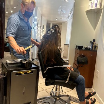 Paul Brown Salon - Delwin working his magic on my daughter! - Hair Salons Near Me - Honolulu, Hawaii Paul Brown Salon - Delwin working his magic on my daughter! - Hair Salons Near Me - Honolulu, Hawaii