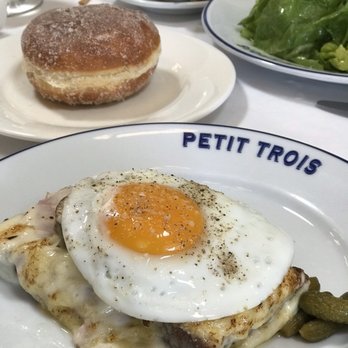 Petit Trois - Croque Madame - French Near Me - Sherman Oaks, California Petit Trois - Croque Madame - French Near Me - Sherman Oaks, California