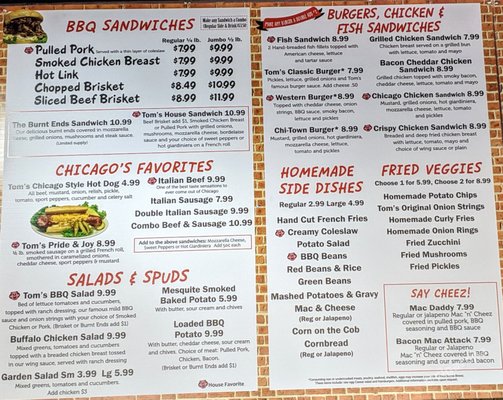 Menu photo 7 Tom's BBQ Chandler, AZ