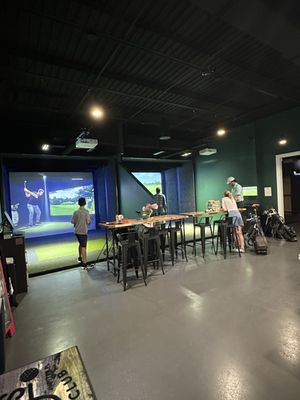 Hourly Simulator Lane Rentals - Enjoy the excitement of world-class golf at your own pace with hourly simulator lane rentals at Swings Golf Club. Reserve one of our three state-of-the-art Full Swing golf simulators and experience iconic courses in a comfortable, semi private setting. Perfect for solo practice, friendly matches, or small group outings, our plush lounge features large screen TVs, cozy seating, and a welcoming atmosphere. Whether you’re a seasoned golfer or just starting out, Swings offers the flexibility and convenience to elevate your golf game while enjoying great company, beer and wine, and all the amenities of Jupiter’s favorite indoor golf destination.