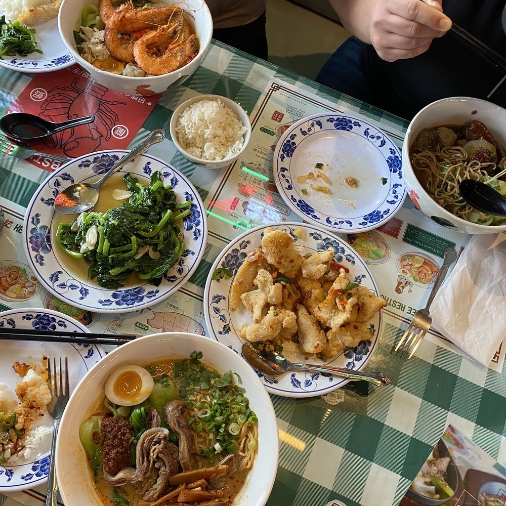 Ken Kee - $94 (not including tip) for 3 bowls of noodles, small garlic pea tip, and a small salt/pepper fish filet to feed 3 ppl. - Seafood Near Me - Chicago, Illinois