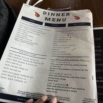 Luchals - Menu - Seafood Near Me - Fountain, Colorado