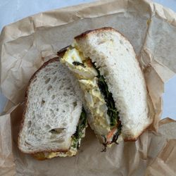Toko Provisions - Egg salad - fresh with loads of greens.