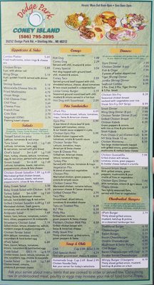 Menu photo 6 Dodge Park Coney Island Sterling Heights, MI Menu photo 6 Dodge Park Coney Island Sterling Heights, MI