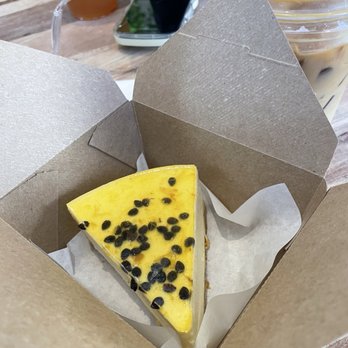 Sumaq Coffee - Passion fruit cheesecake - Coffee & Tea Near Me - Charlotte, North Carolina