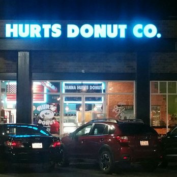 Hurts Donut - The name Lured us right in. - Donuts Near Me - West Des Moines, Iowa Hurts Donut - The name Lured us right in. - Donuts Near Me - West Des Moines, Iowa