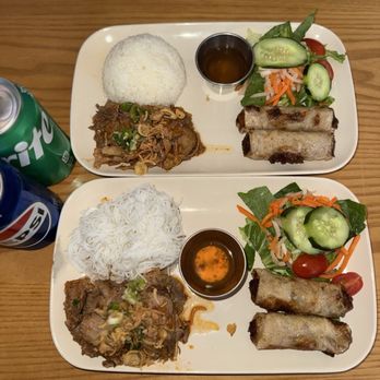 Phobar - 21.90- (2) Spicy Brisket Lunch 10/10 The brisket was flavorful. The Spring Roll was crispy and delicious. - Vietnamese Near Me - Brooklyn, New York