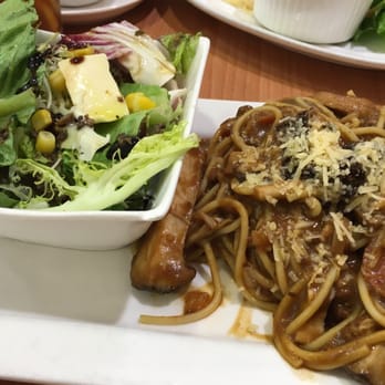 Balencia Bakery & Cafe - The mushroom pasta with truffle meat sauce - Coffee & Tea Near Me - Hong Kong, HK Balencia Bakery & Cafe - The mushroom pasta with truffle meat sauce - Coffee & Tea Near Me - Hong Kong, HK