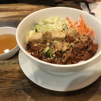 Pho Cali - . My wife's was the V6 vermicelli with sliced pork and egg roll. - Vietnamese Near Me - Macon, Georgia Pho Cali - . My wife's was the V6 vermicelli with sliced pork and egg roll. - Vietnamese Near Me - Macon, Georgia