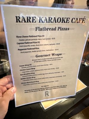 Menu photo 1 Rare Karaoke Cafe Lone Tree, CO Menu photo 1 Rare Karaoke Cafe Lone Tree, CO