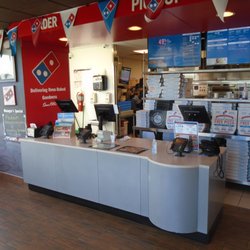 Domino's Pizza - View looking inside from the front entry door.