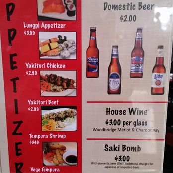 Fujiyama Sushi & More - Happy hour menu sounds great. Try the sushi cake. - Sushi Bars Near Me - Midland, Texas Fujiyama Sushi & More - Happy hour menu sounds great. Try the sushi cake. - Sushi Bars Near Me - Midland, Texas