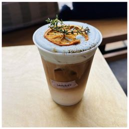 Vanilla Latte Ube Cream