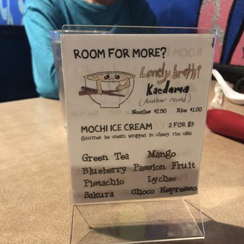 Michi Ramen - They have mocha ice cream too! - Ramen Near Me - Austin, Texas