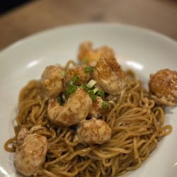 Saigon Kitchen - Firecracker shrimp with garlic noodles