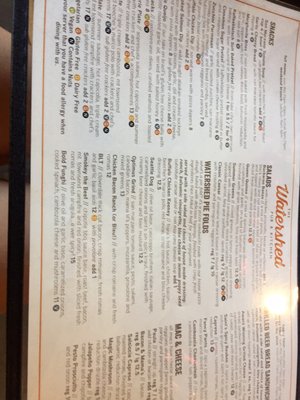 Menu photo 7 Watershed Pub & Kitchen Seattle, WA Menu photo 7 Watershed Pub & Kitchen Seattle, WA