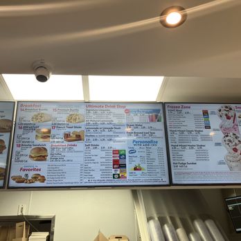 Sonic Drive-In - menus on the wall - Burgers Near Me - Brooklyn, New York Sonic Drive-In - menus on the wall - Burgers Near Me - Brooklyn, New York