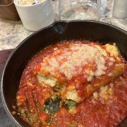 Ristorante Rivoli - Stuffed shells with cheese and veggies.