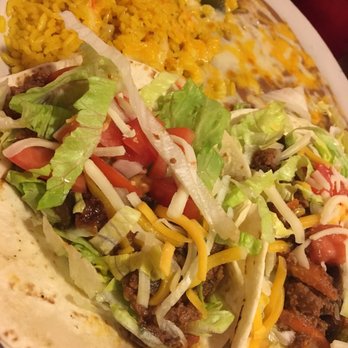 El Paso II - two tacos entree - Mexican Near Me - Hollywood, Florida