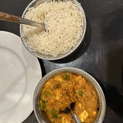 Curry Club Indian Bistro - Kadai Paneer + complimentary rice