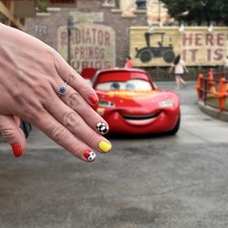 Kalì Zoì Nails - Lightning McQueen nails by Mel!