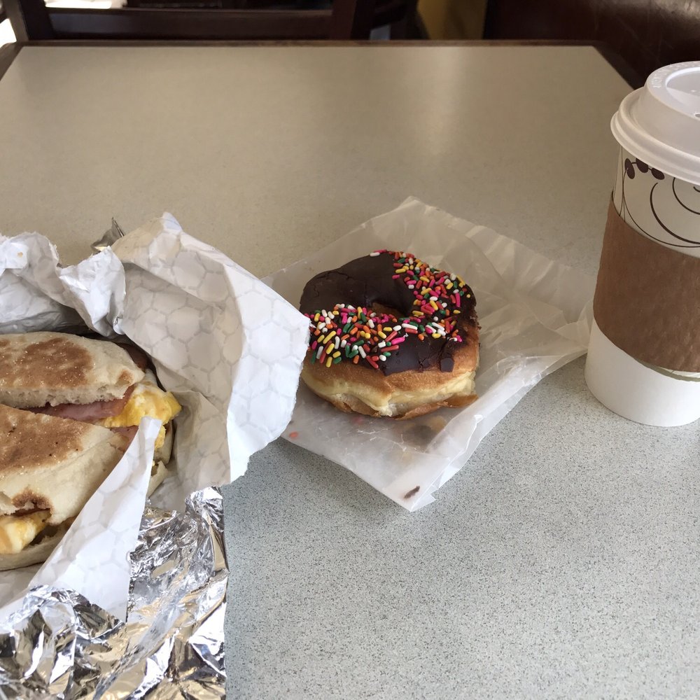 Soho Cafe & Market - A breakfast sandwich, donut and medium coffee for $5.50. - Delis Near Me - Washington, DC, District of Columbia Soho Cafe & Market - A breakfast sandwich, donut and medium coffee for $5.50. - Delis Near Me - Washington, DC, District of Columbia