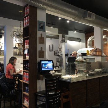 Via Tevere Pizzeria - Kitchen area~ - Italian Near Me - Vancouver, British Columbia