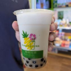 Shaka Shaka Tea Express - Real fruit coconut taro smoothie