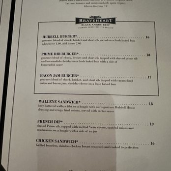 The Hubbell House - Menu 2/23 - Seafood Near Me - Mantorville, Minnesota The Hubbell House - Menu 2/23 - Seafood Near Me - Mantorville, Minnesota