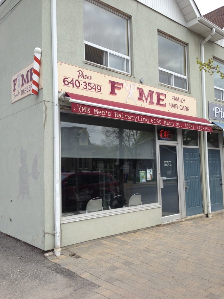 Fame Men's Hairstylist Logo
