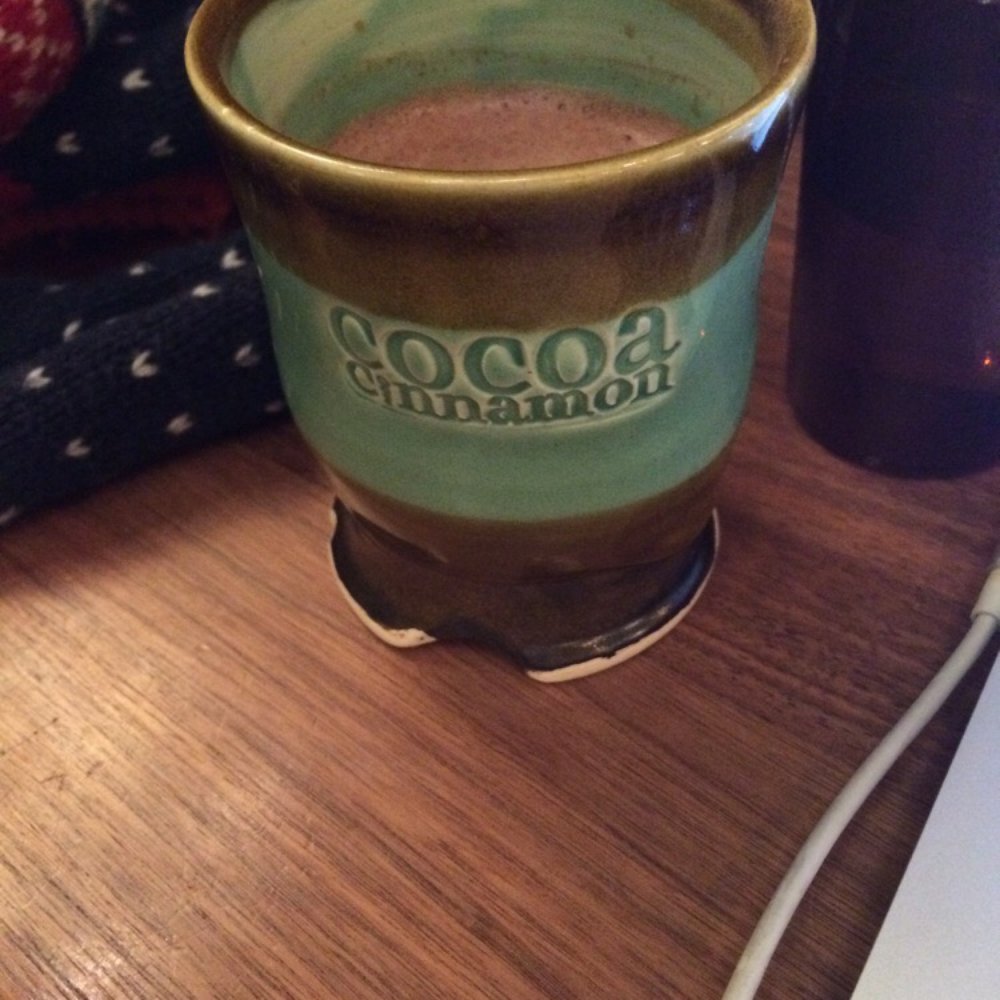 Cocoa Cinnamon - Finally I can feel the ceramic cup from cocoa. Thanks - Coffee & Tea Near Me - Durham, North Carolina Cocoa Cinnamon - Finally I can feel the ceramic cup from cocoa. Thanks - Coffee & Tea Near Me - Durham, North Carolina