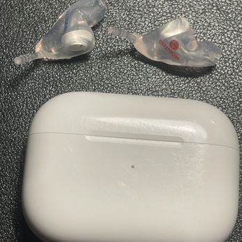 Soundscape Audiology - Next to airpods for size reference - Audiologist Near Me - Montebello, California Soundscape Audiology - Next to airpods for size reference - Audiologist Near Me - Montebello, California