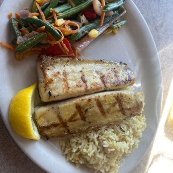 Shells Seafood - Cobia and veggies - Seafood Near Me - St. Pete Beach, Florida Shells Seafood - Cobia and veggies - Seafood Near Me - St. Pete Beach, Florida