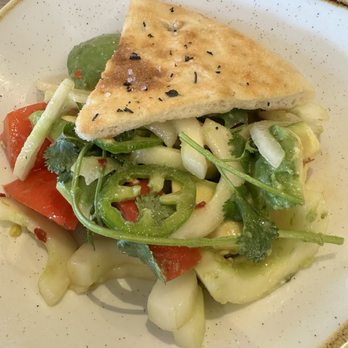 Monkeypod Kitchen - Avocado & cucumber salad - New American Near Me - Lahaina, Hawaii