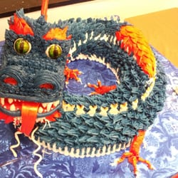 Lavish Cakes & Catering - My dragon birthday cake 02/13/13.