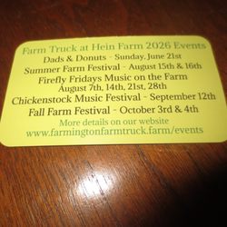 The Farm Truck At Hein Farm