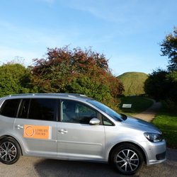 Oldbury Tours - Parked at Silbury Hill