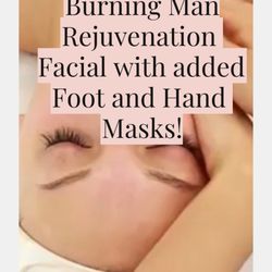 AlpineGold Spa & Boutique - Book your Post Burning Man Rejuvenation Facial with added hand and foot masks!