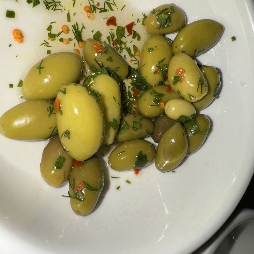 Ciccio - House marinated olives - Pizza Near Me - Yountville, California