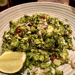 Chili broccoli salad