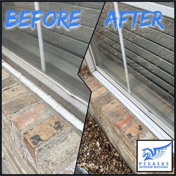 Pegasus Window Washing - Window washing before and after in Dallas. - Window Washing Near Me Pegasus Window Washing - Window washing before and after in Dallas. - Window Washing Near Me
