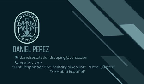 Daniels Estates Landscaping