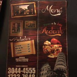 Ardente Pizzas a la leña